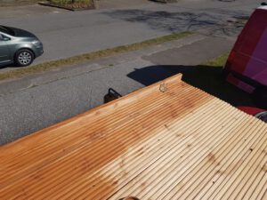 Dachterrasse ölen