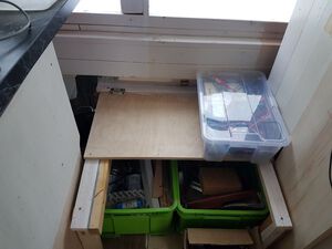 Bus umbauen Sessel