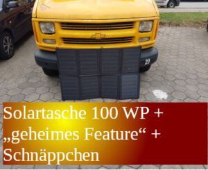 Video Solartasche